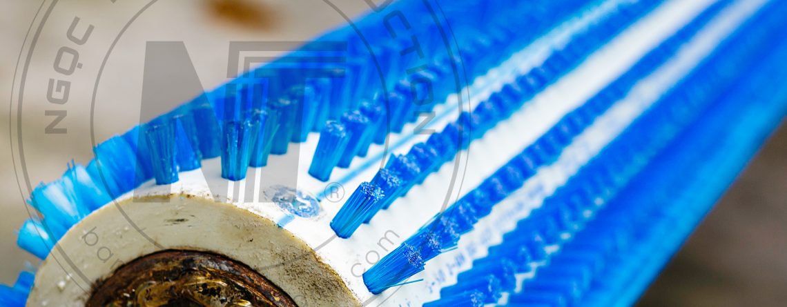 Trục cước (rulo cước) trong máy vệ sinh nông sản