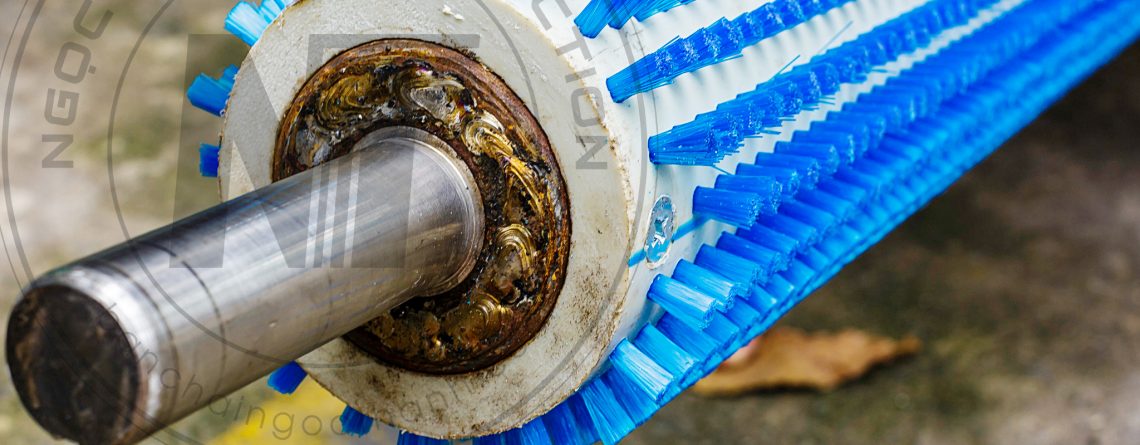 Trục cước (rulo cước) trong máy vệ sinh nông sản